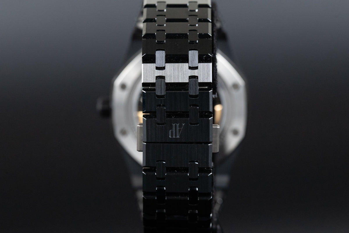 Audemars Piguet<br>15416CE Royal Oak Black Ceramic Skeleton Dial