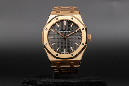Audemars Piguet 15500OR Royal Oak Black Dial
