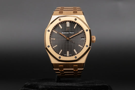 Audemars Piguet 15500OR Royal Oak Black Dial