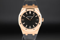 Audemars Piguet<br>15500OR Royal Oak Black Dial