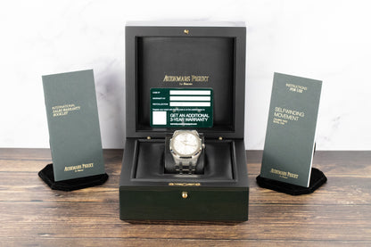 Audemars Piguet 15500ST Royal Oak White Dial