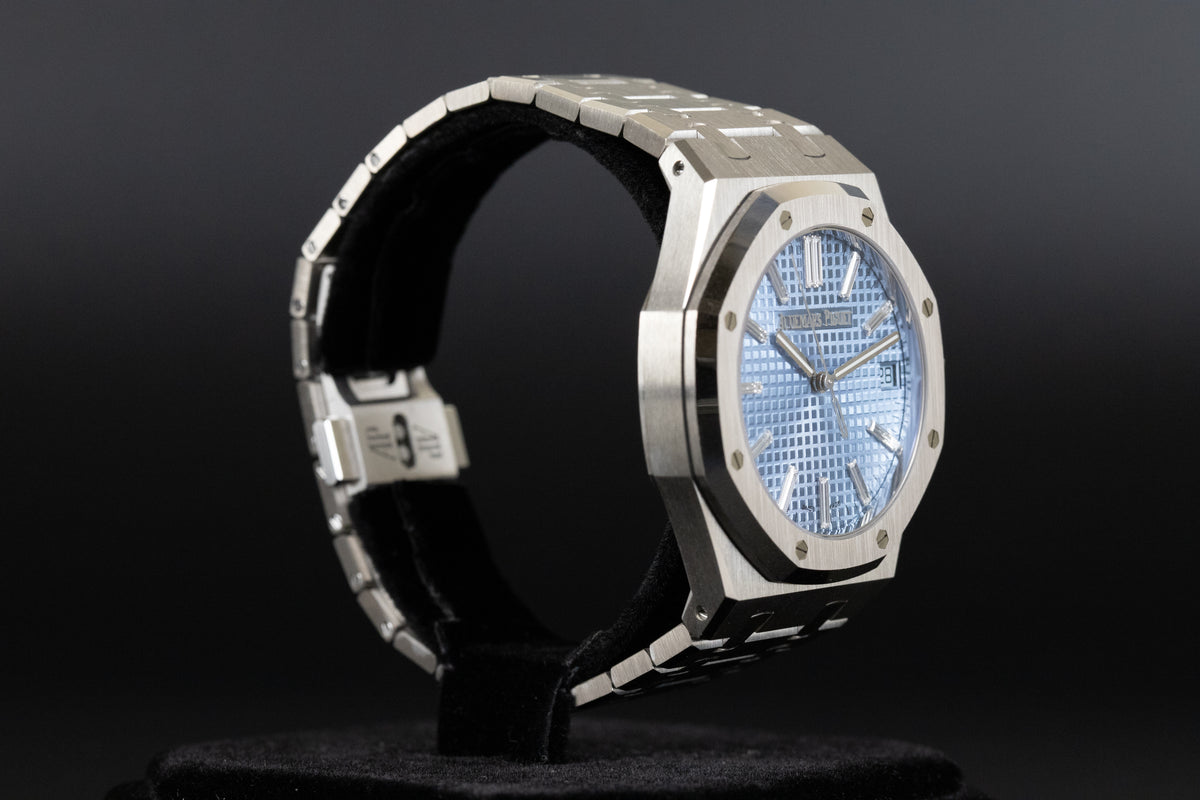 Audemars Piguet<br>15510BC Royal Oak Ice Blue Diamond Dial Limited Edition of 100