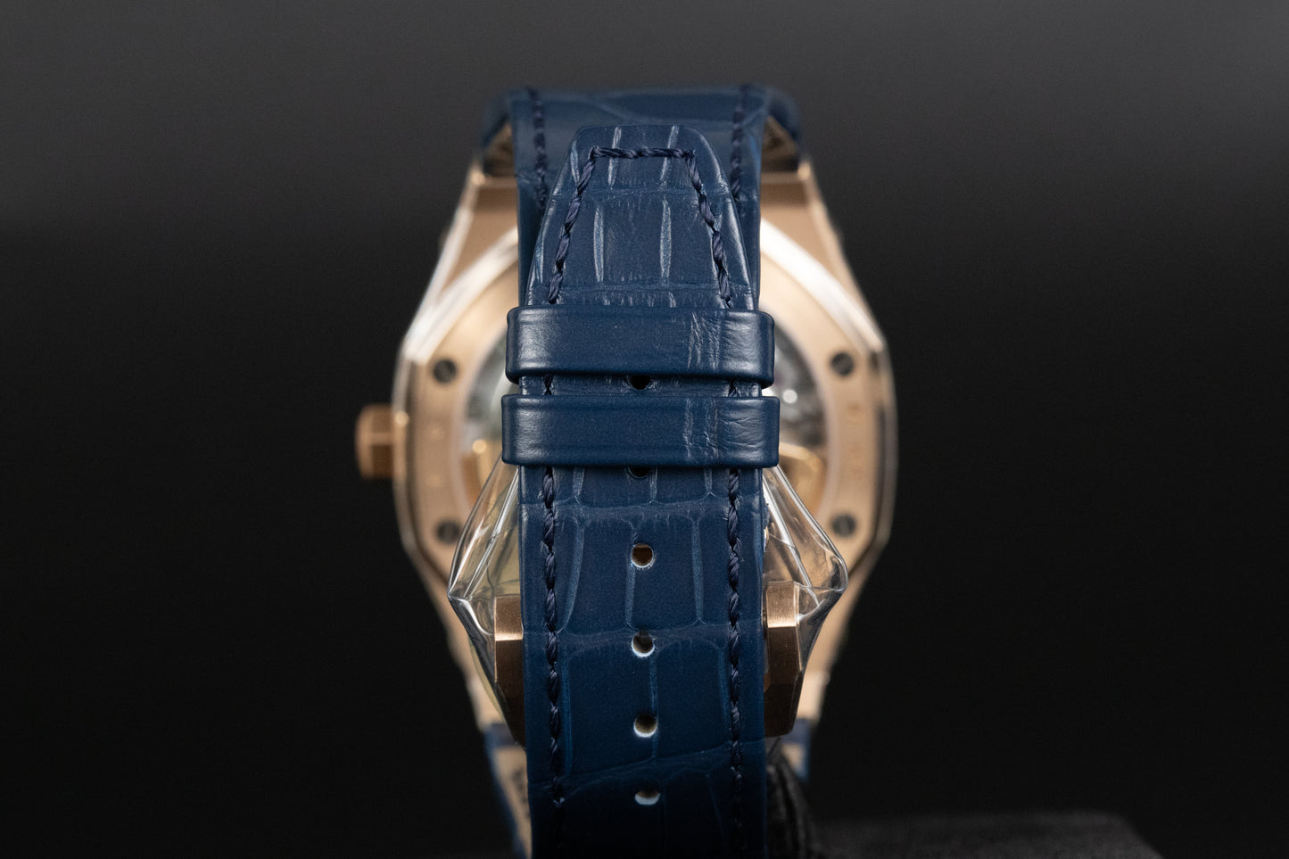Audemars Piguet 15510OR Royal Oak Blue Dial Blue Strap