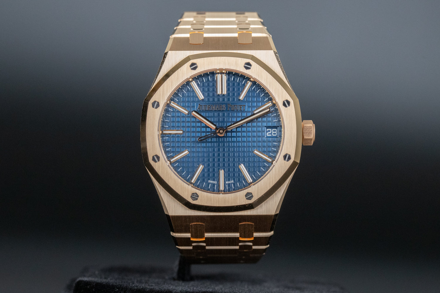 Audemars Piguet 15510OR Royal Oak Blue Dial