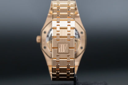 Audemars Piguet 15510OR Royal Oak Blue Dial