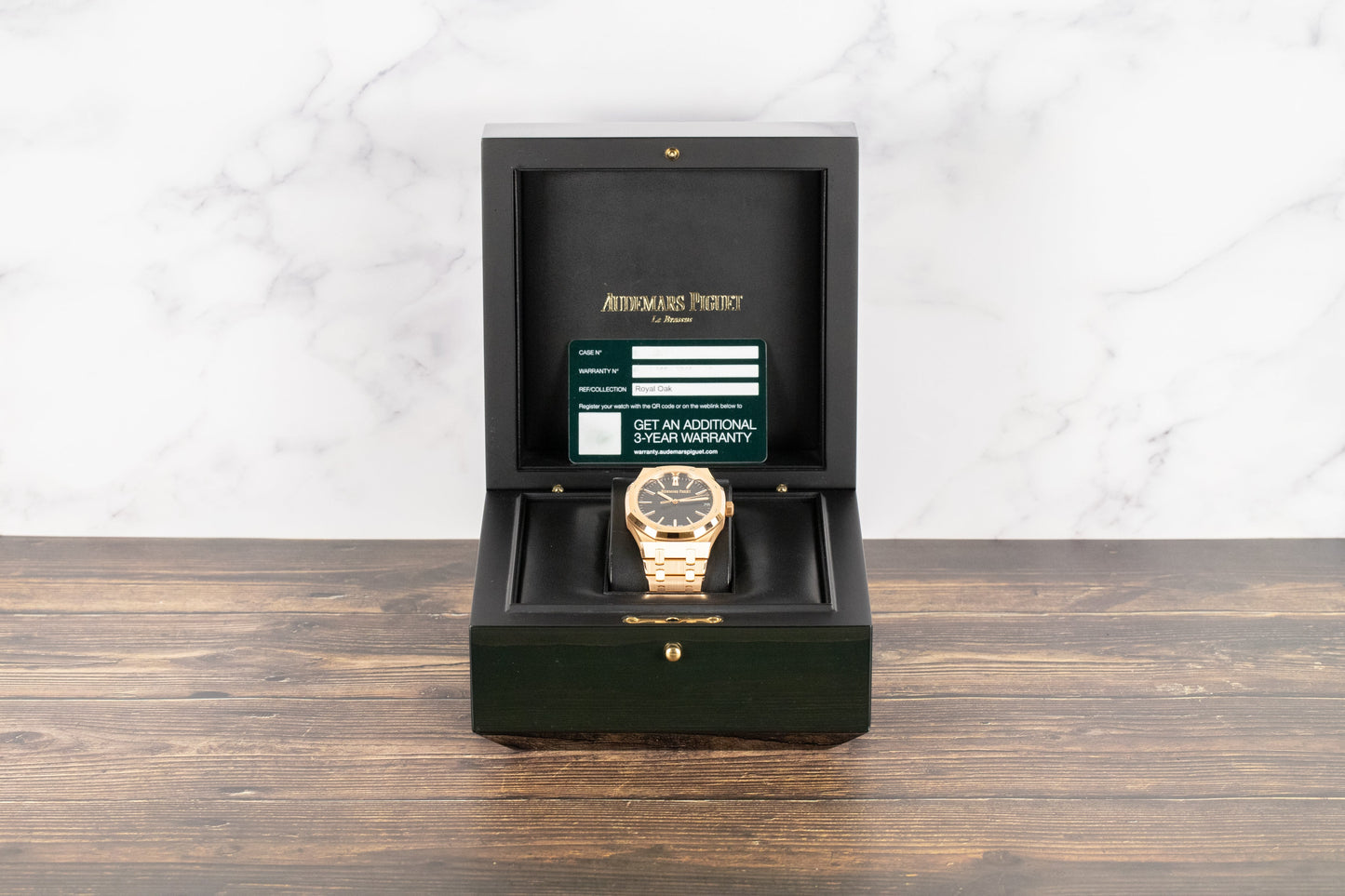 Audemars Piguet 15510OR Royal Oak Blue Dial