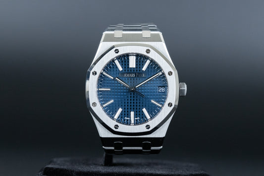 Audemars Piguet 15510ST Royal Oak Blue Dial 50th Anniversary