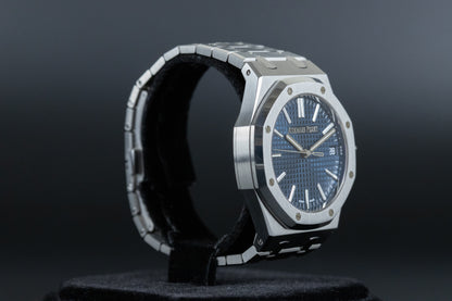 Audemars Piguet 15510ST Royal Oak Blue Dial 50th Anniversary