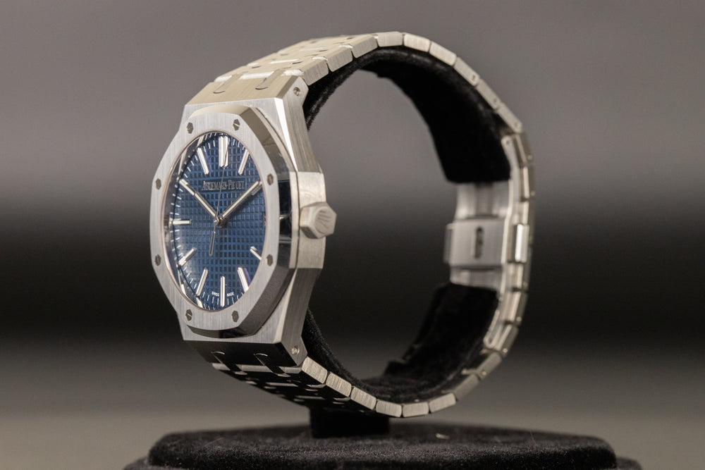 Audemars Piguet<br>15510ST Royal Oak Blue Dial