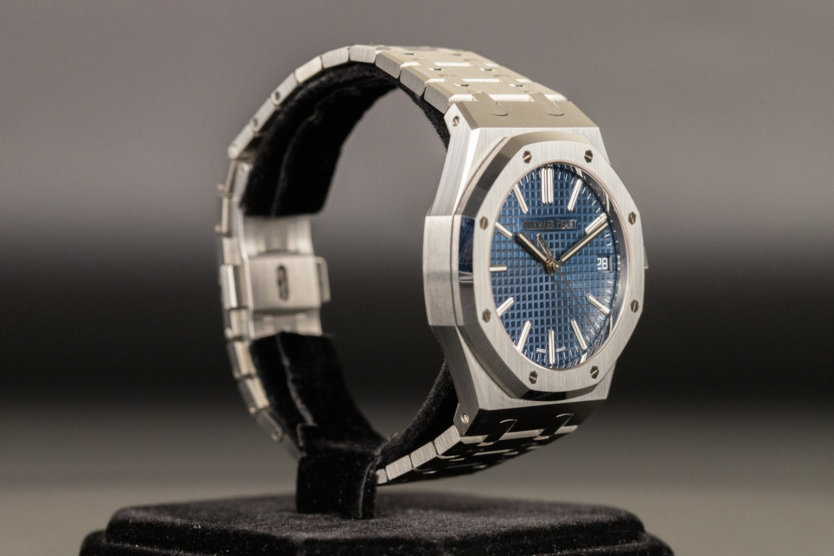 Audemars Piguet<br>15510ST Royal Oak Blue Dial