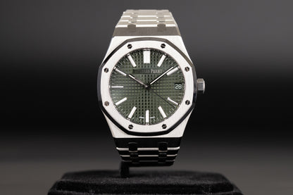 Audemars Piguet 15510ST Royal Oak Green Dial