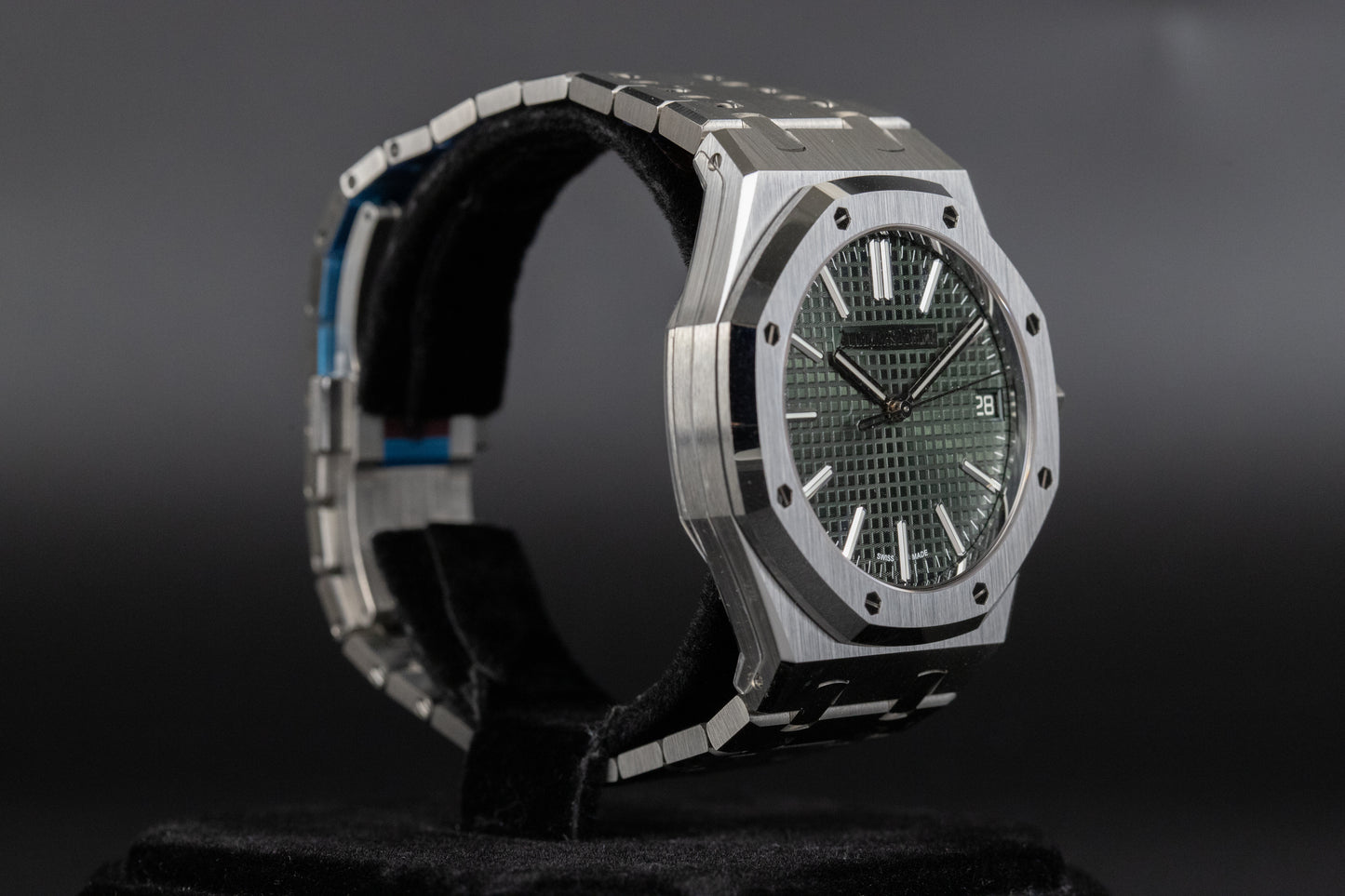 Audemars Piguet 15510ST Royal Oak Green Dial 50th Anniversary