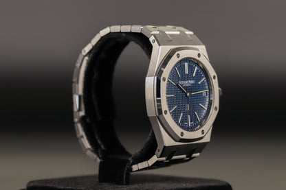 Audemars Piguet 16202ST Royal Oak Jumbo Blue Dial
