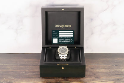 Audemars Piguet 16202ST Royal Oak Jumbo Blue Dial