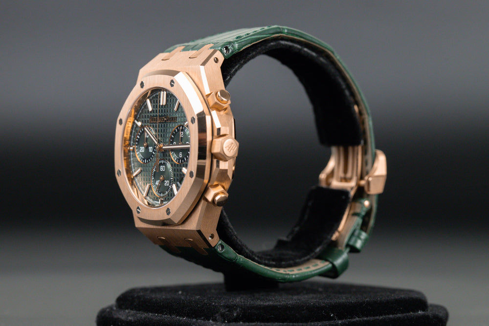 Audemars Piguet<br>26240OR Royal Oak Chronograph Flyback Green Dial