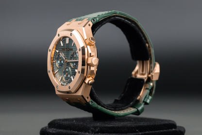 Audemars Piguet 26240OR Royal Oak Chronograph Flyback Green Dial