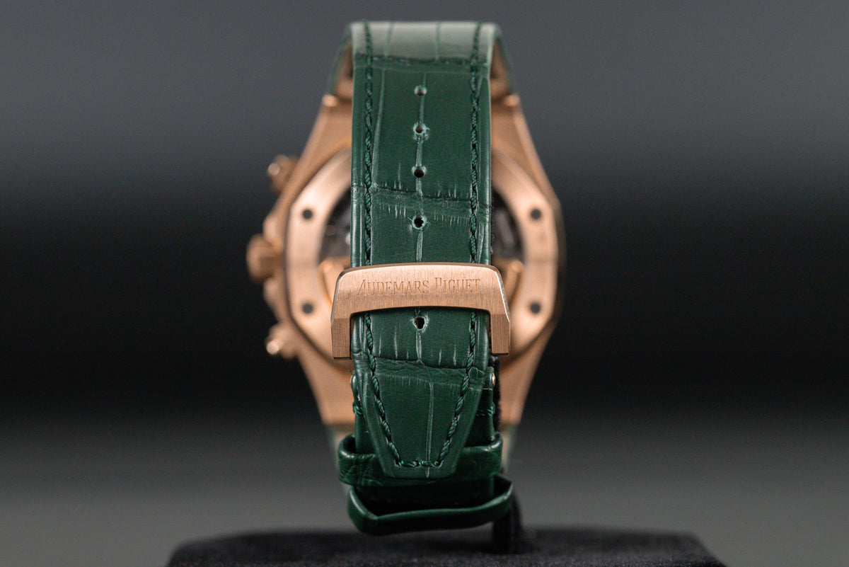 Audemars Piguet<br>26240OR Royal Oak Chronograph Flyback Green Dial