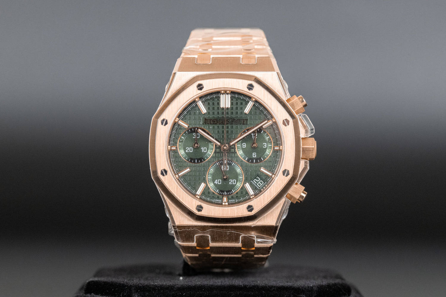 Audemars Piguet 26240OR Royal Oak Chronograph Flyback Green Dial