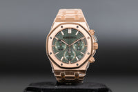 Audemars Piguet<br>26240OR Royal Oak Chronograph Flyback Green Dial