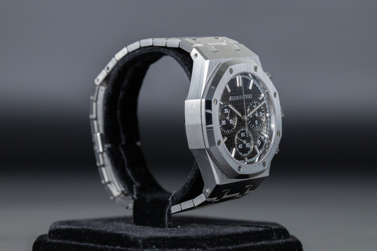 Audemars Piguet<br>26240ST Royal Oak Chronograph Flyback Black Dial