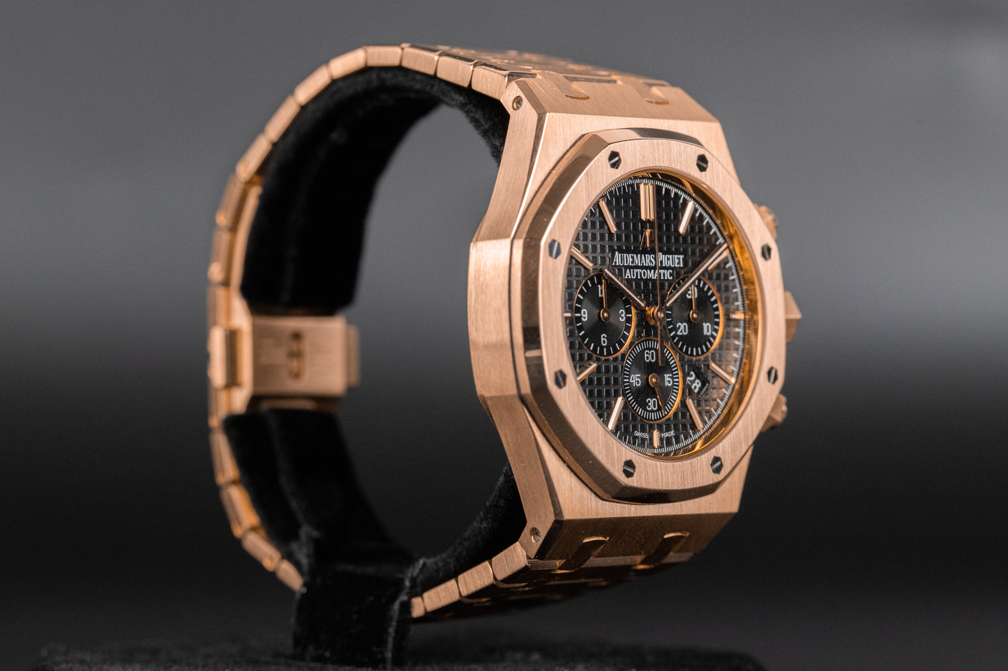 Audemars Piguet 26320OR Royal Oak Chronograph Black Dial