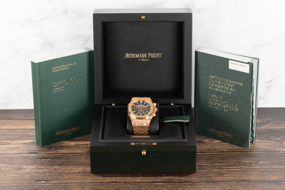 Audemars Piguet 26320OR Royal Oak Chronograph Black Dial
