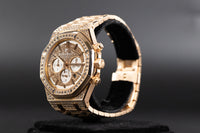 Audemars Piguet<br>26322OR Royal Oak Chronograph Pave Dial