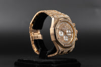 Audemars Piguet<br>26322OR Royal Oak Chronograph Pave Dial