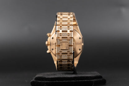Audemars Piguet 26322OR Royal Oak Chronograph Pave Dial