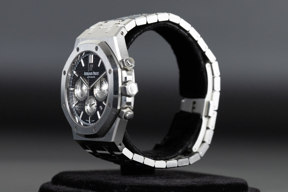 Audemars Piguet<br>26331ST Royal Oak Chronograph Black Dial