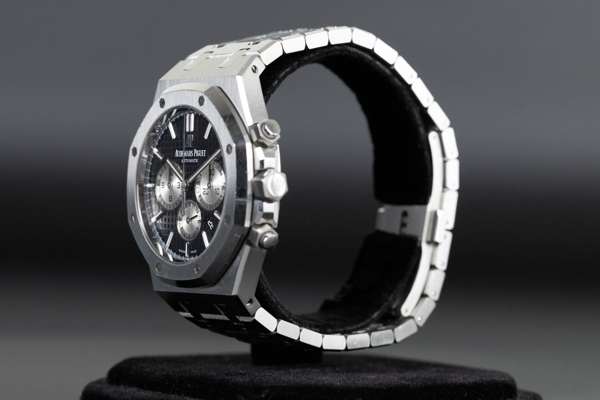 Audemars Piguet<br>26331ST Royal Oak Chronograph Black Dial