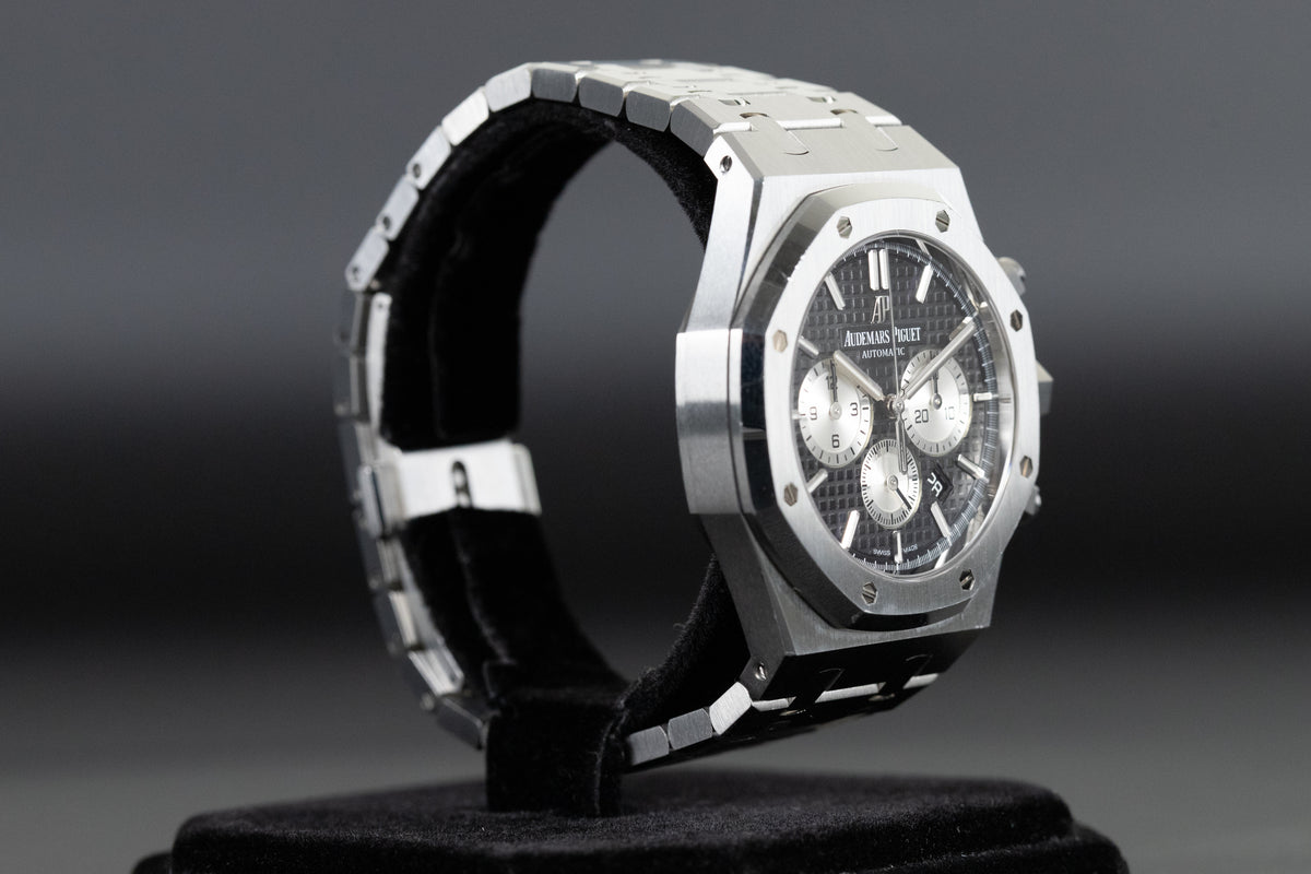 Audemars Piguet<br>26331ST Royal Oak Chronograph Black Dial