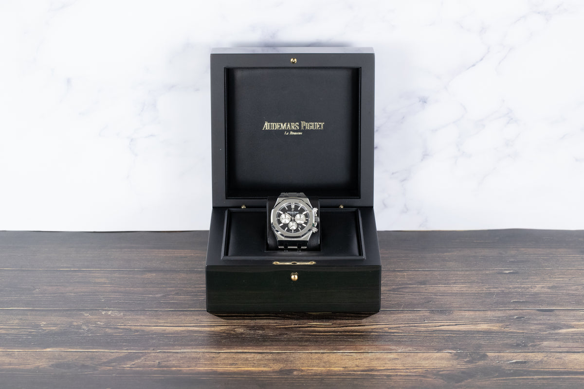 Audemars Piguet<br>26331ST Royal Oak Chronograph Black Dial