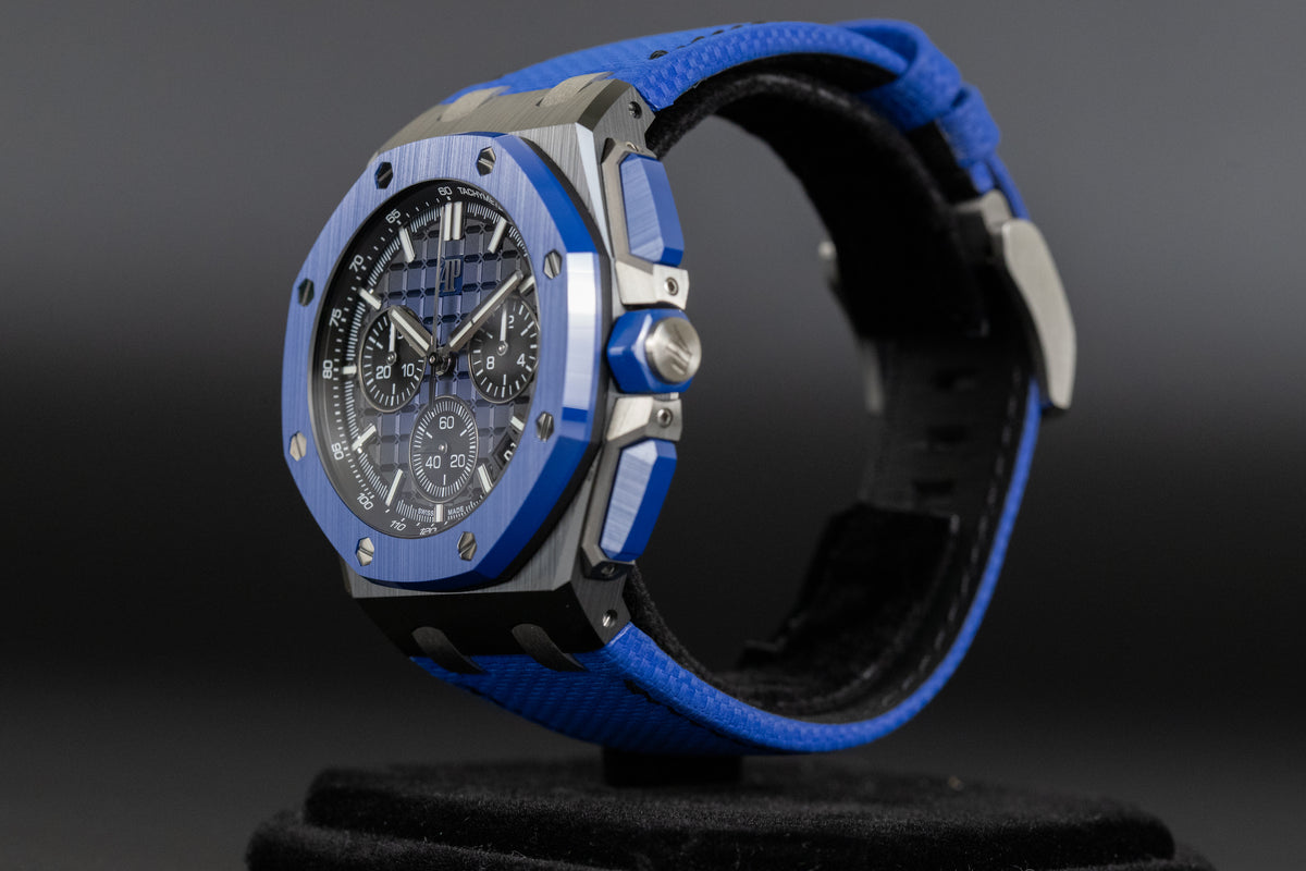 Audemars Piguet<br>26420CE Royal Oak Offshore Blue Ceramic Blue Dial