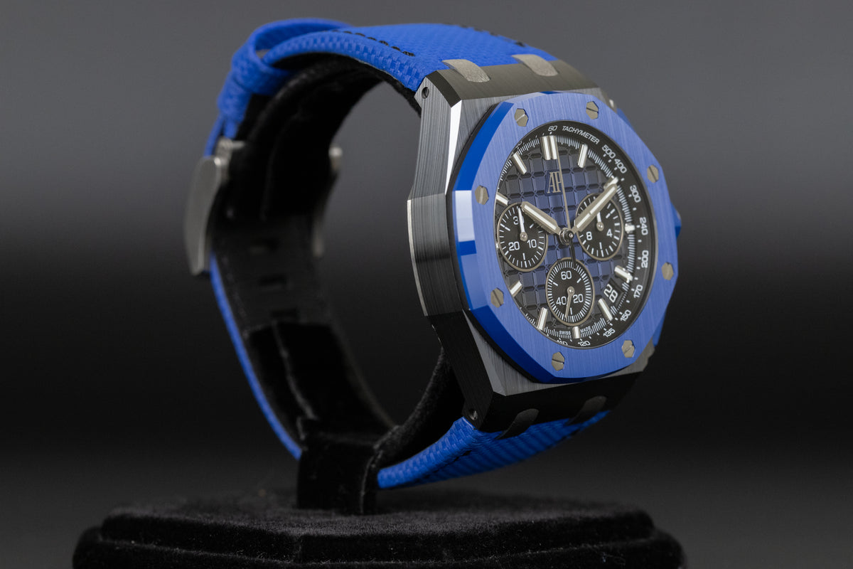 Audemars Piguet<br>26420CE Royal Oak Offshore Blue Ceramic Blue Dial