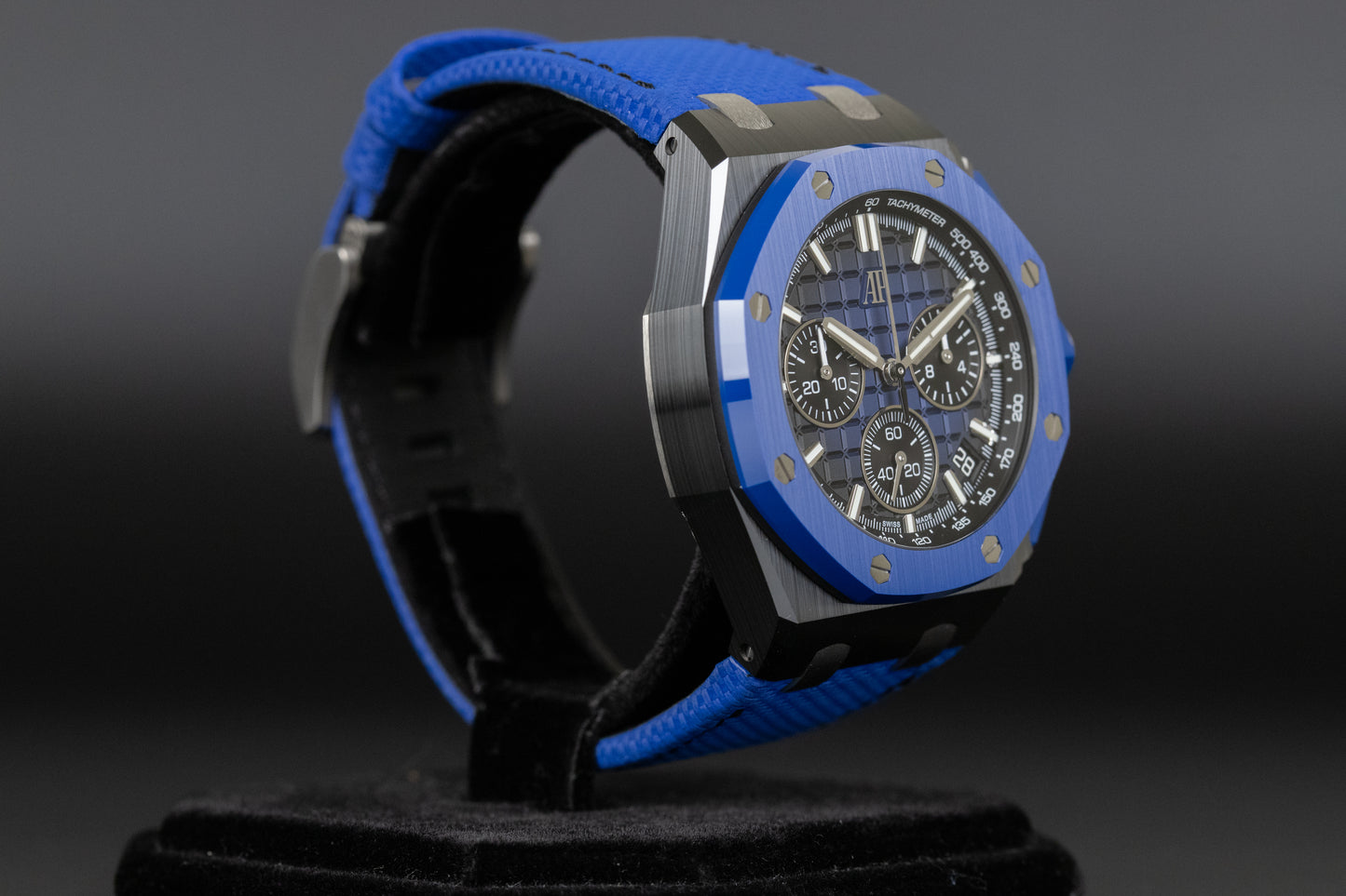 Audemars Piguet 26420CE Royal Oak Offshore Blue Ceramic Blue Dial