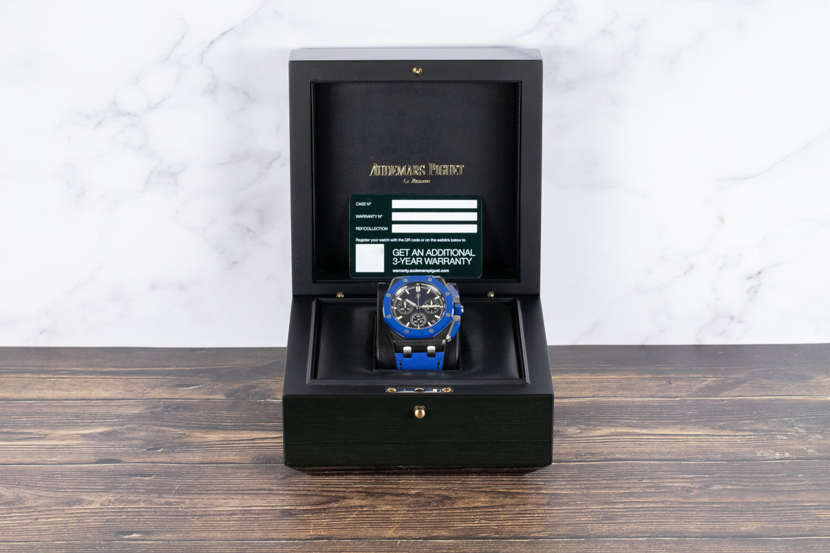 Audemars Piguet<br>26420CE Royal Oak Offshore Blue Ceramic Blue Dial