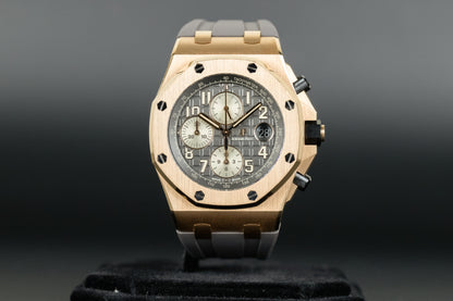 Audemars Piguet 26470OR Royal Oak Offshore 'Brick' Grey Dial