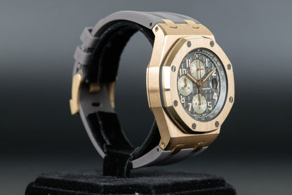 Audemars Piguet 26470OR Royal Oak Offshore 'Brick' Grey Dial