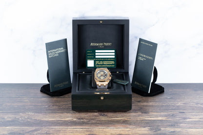 Audemars Piguet 26470OR Royal Oak Offshore 'Brick' Grey Dial