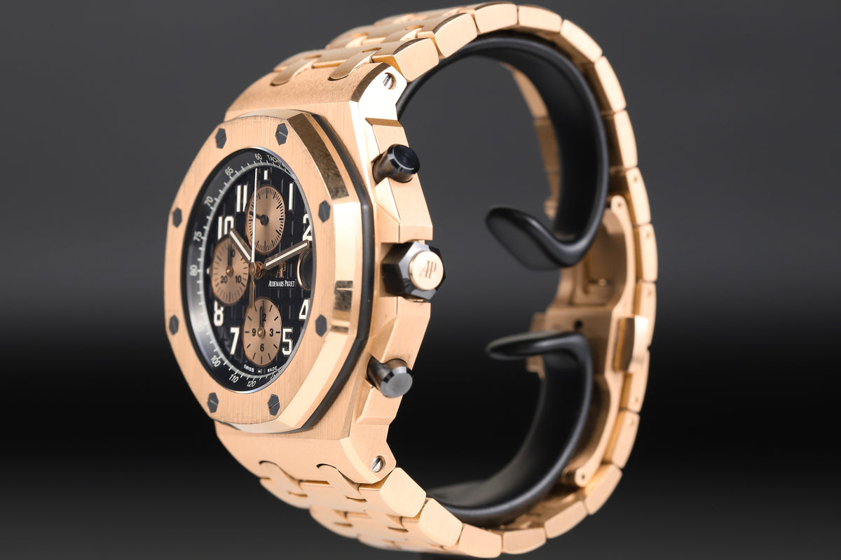 Audemars Piguet<br>26470OR Royal Oak Offshore 'Brick' Black Dial