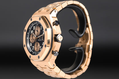 Audemars Piguet 26470OR Royal Oak Offshore 'Brick' Black Dial