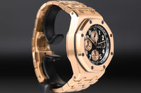 Audemars Piguet<br>26470OR Royal Oak Offshore 'Brick' Black Dial