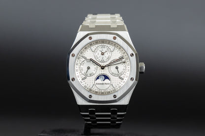 Audemars Piguet 26574ST Royal Oak Perpetual Calendar White Dial