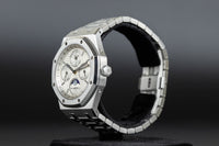 Audemars Piguet<br>26574ST Royal Oak Perpetual Calendar White Dial