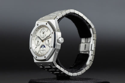 Audemars Piguet 26574ST Royal Oak Perpetual Calendar White Dial