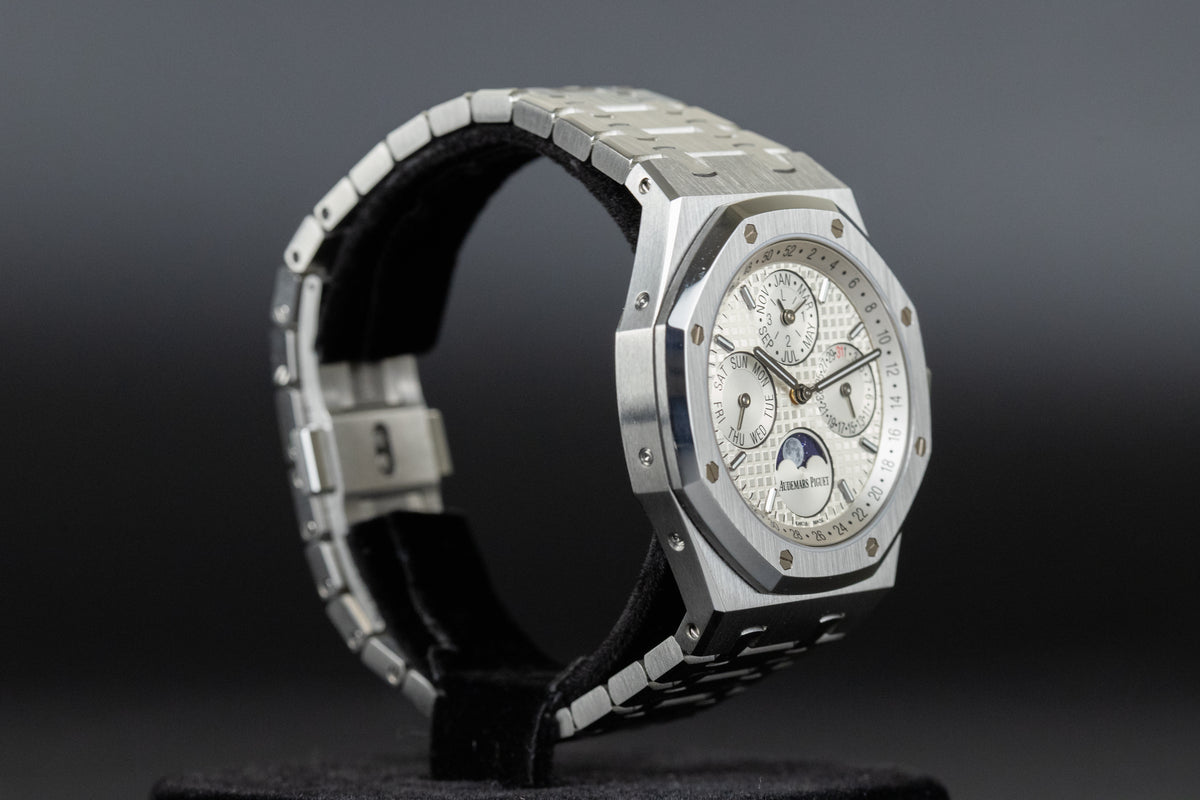 Audemars Piguet<br>26574ST Royal Oak Perpetual Calendar White Dial