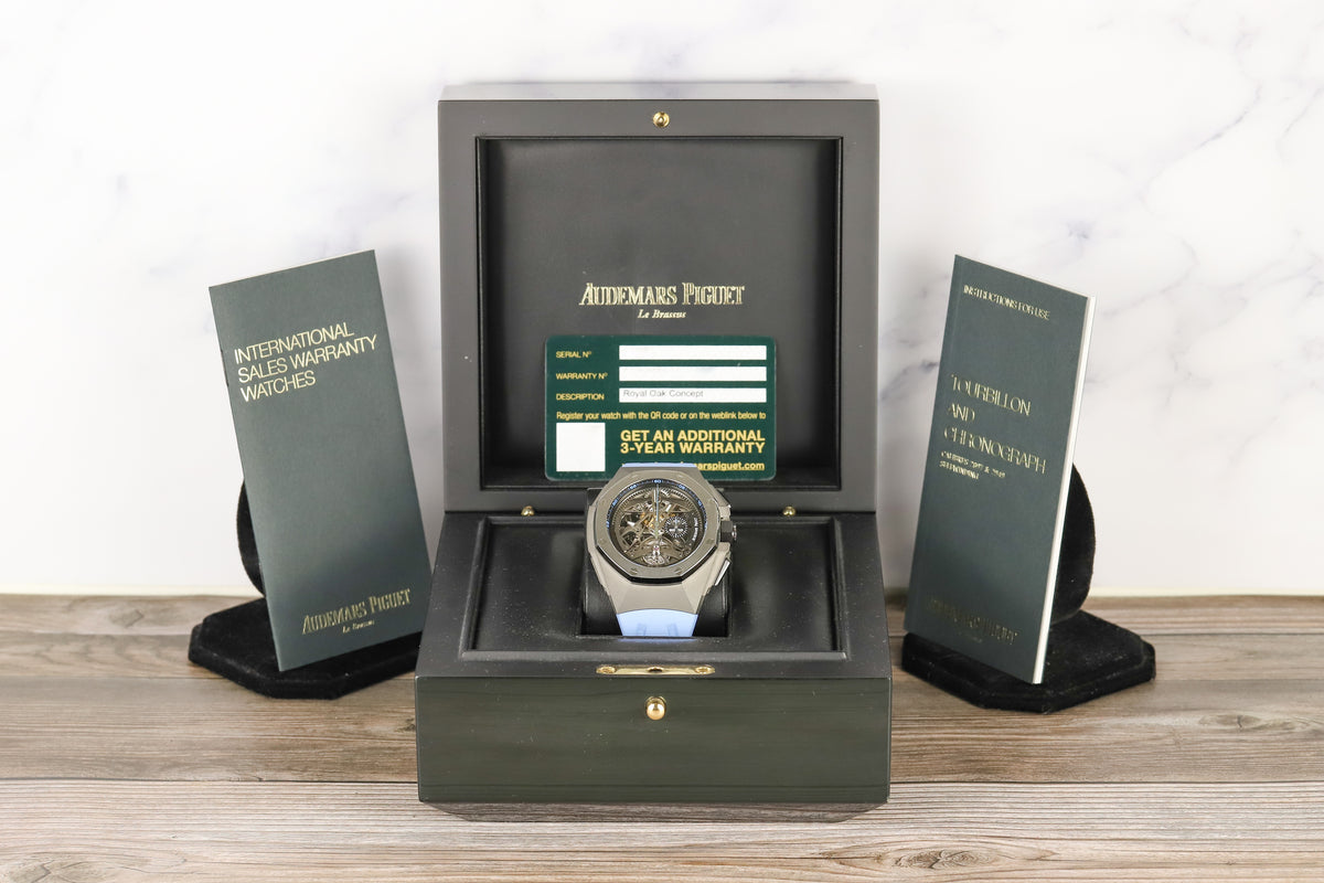Audemars Piguet 26587TI Royal Oak Concept Tourbillon Chronograph Openworked