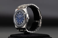 Audemars Piguet<br>15202IP Royal Oak Jumbo Platinum Titanium Smoked Blue Dial Limited to 250
