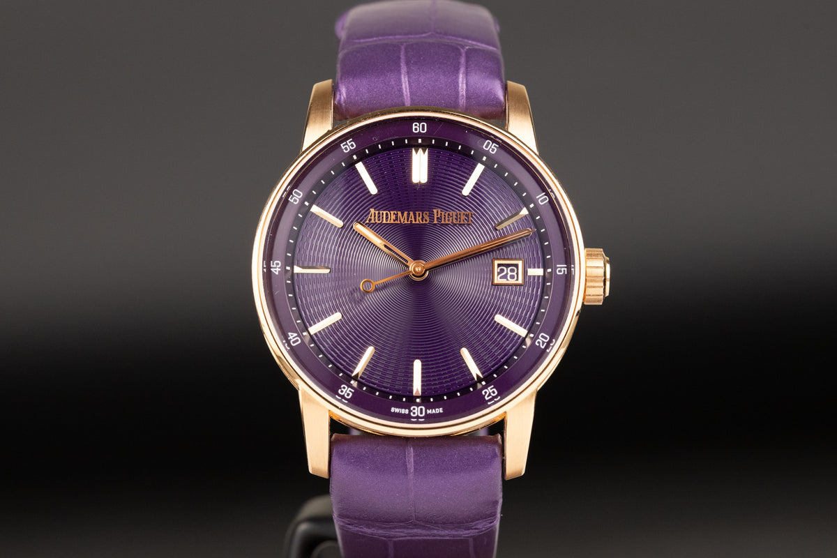 Audemars Piguet<br>15210OR Code 11.59 Purple Dial
